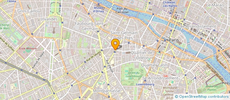 localisation de l'entreprise C.V.R.  PARIS