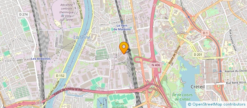 localisation de l'entreprise C V S D à CRETEIL