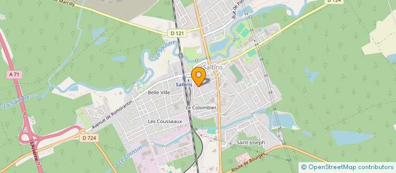 localisation de l'entreprise C.VAINCYL  SALBRIS