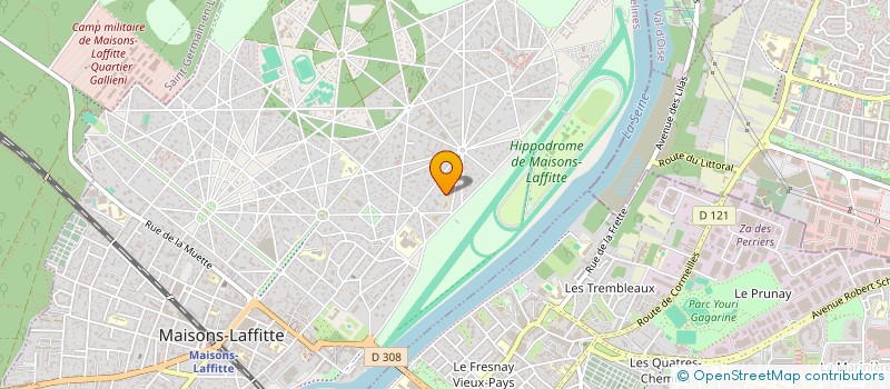 localisation de l'entreprise C.VIENNEY-HUOT  MAISONS-LAFFITTE