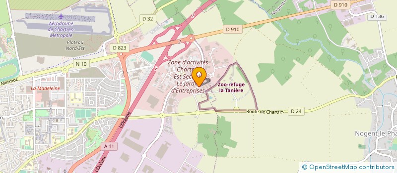 localisation de l'entreprise C'VIEW à CHARTRES
