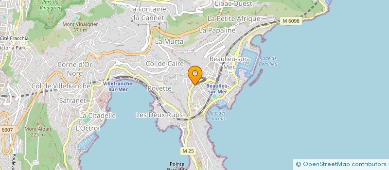 localisation de l'entreprise C-VIEW  BEAULIEU-SUR-MER