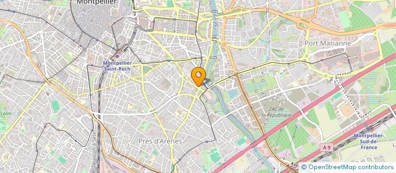 localisation de l'entreprise C VISUELLEMENT PARLANT à MONTPELLIER