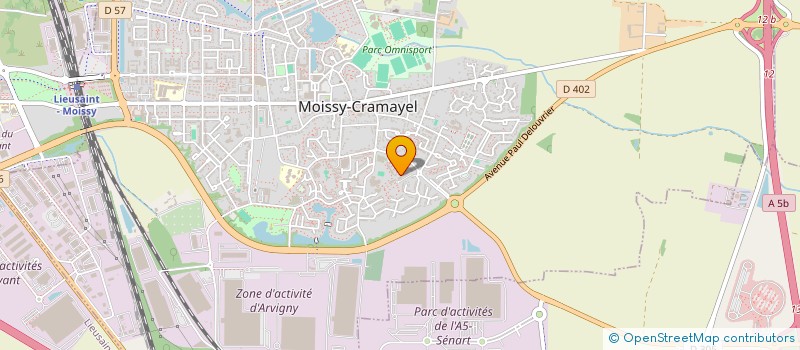 localisation de l'entreprise C. VITA à MOISSY-CRAMAYEL