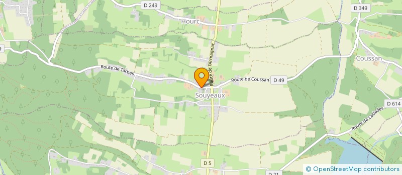 localisation de l'entreprise C VIVRE  BIEN ET BON  SENTOUS