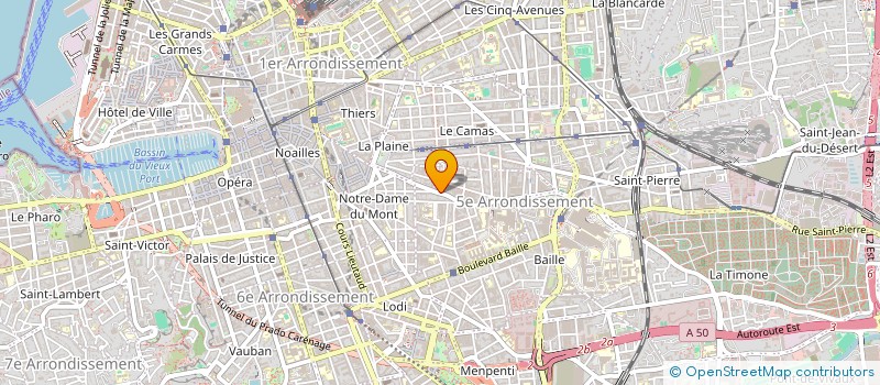 localisation de l'entreprise C.VOIROL à MARSEILLE