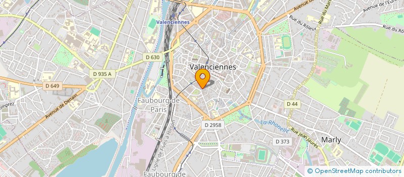 localisation de l'entreprise C.VRINE CADEAUX à VALENCIENNES