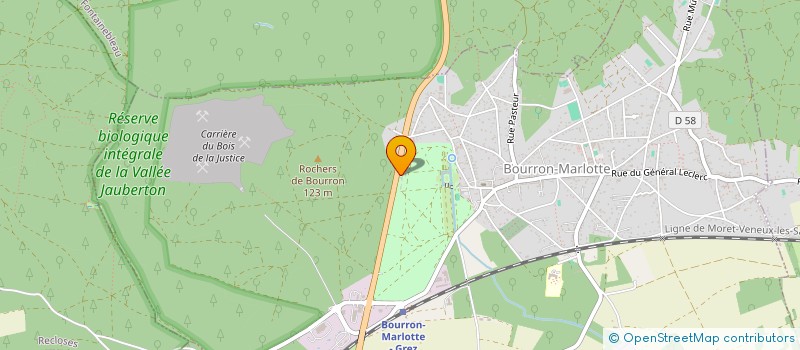 localisation de l'entreprise C'VU SERVICES  BOURRON-MARLOTTE