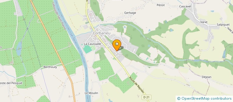 localisation de l'entreprise C & W CORPORATION  CORBARIEU