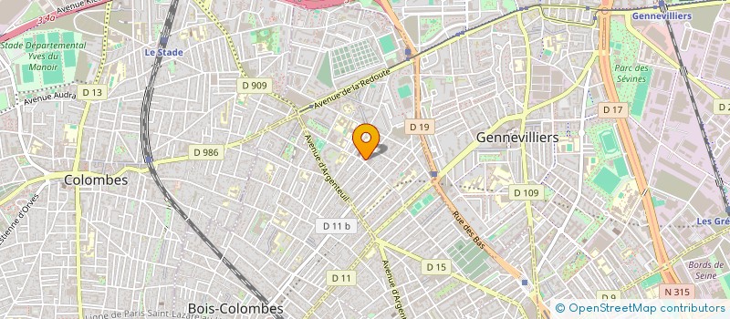 localisation de l'entreprise C.W.N. ASSISTANCE PLUS à ASNIERES-SUR-SEINE