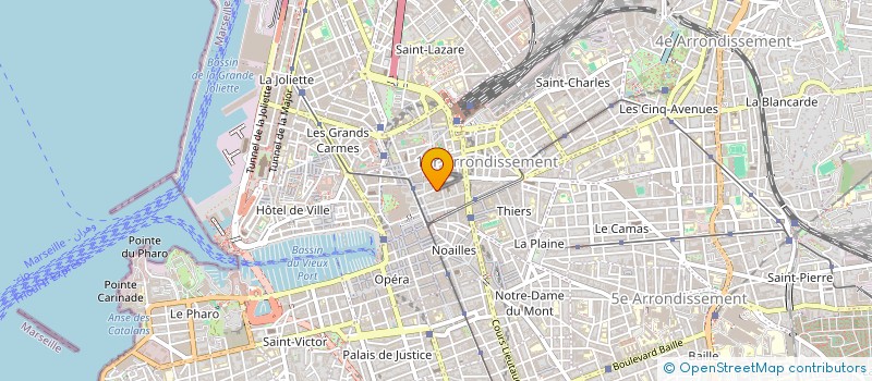 localisation de l'entreprise C WANG à MARSEILLE