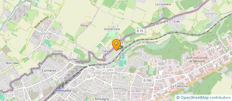 localisation de l'entreprise C.Y.M.E  VILLE-LA-GRAND