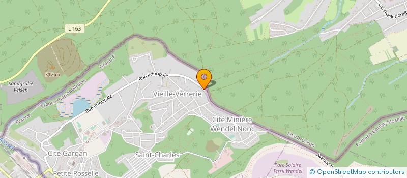 localisation de l'entreprise C.Y.R  PETITE-ROSSELLE