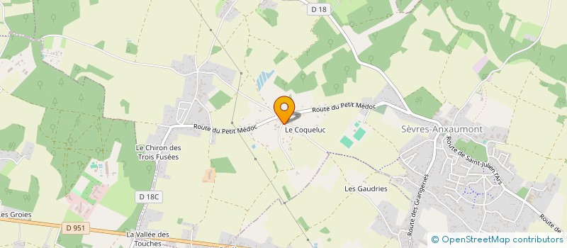 localisation de l'entreprise C.Y.S  SEVRES-ANXAUMONT