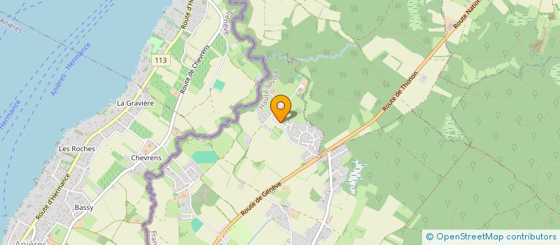 localisation de l'entreprise C&Y SARL  BALLAISON