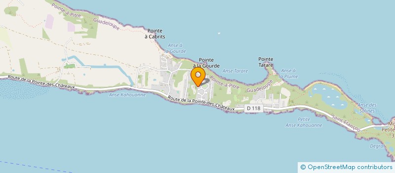 localisation de l'entreprise C YA  SAINT-FRANCOIS