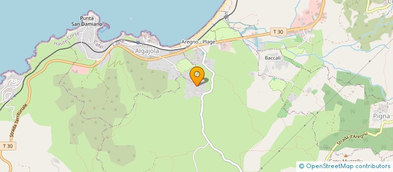 localisation de l'entreprise C-YRNOS INDUSTRIE à AREGNO