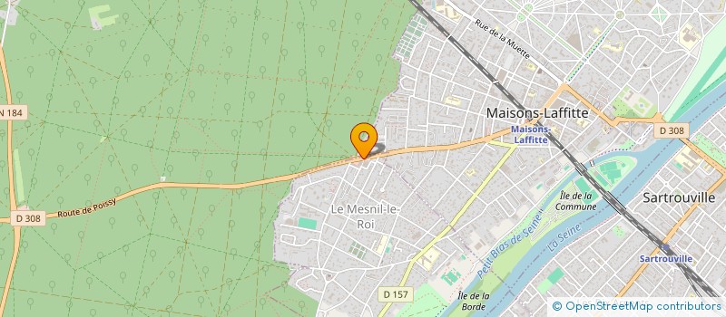 localisation de l'entreprise C & Z  LE MESNIL-LE-ROI