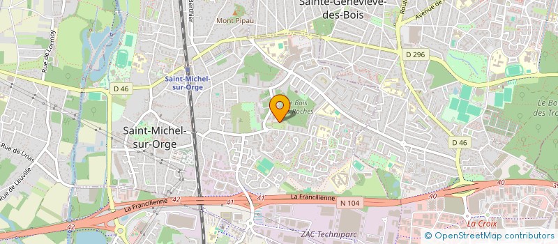 localisation de l'entreprise C'ZEN REALISATION à SAINT-MICHEL-SUR-ORGE
