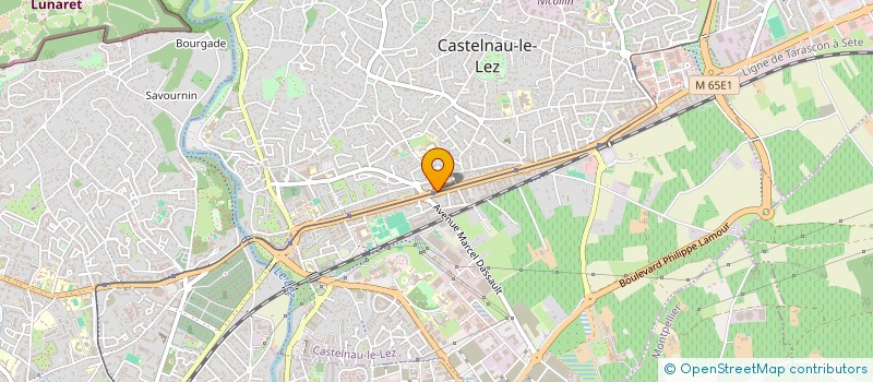 localisation de l'entreprise C040 à CASTELNAU-LE-LEZ