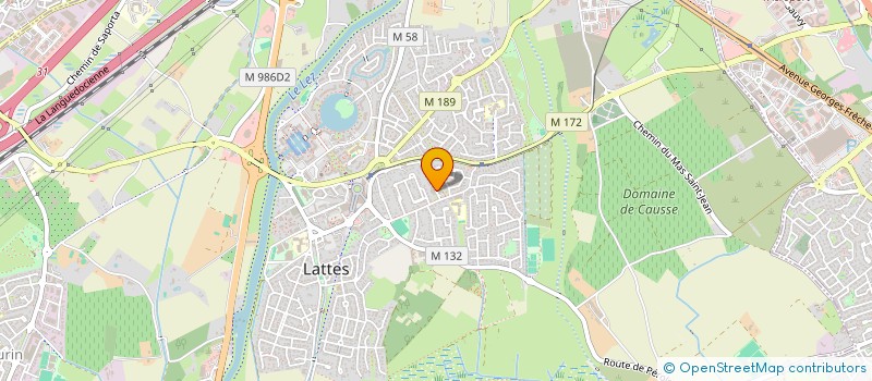 localisation de l'entreprise C1-189 G TILLON à LATTES