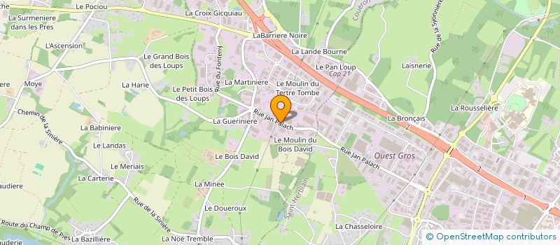 localisation de l'entreprise C1 à COUERON