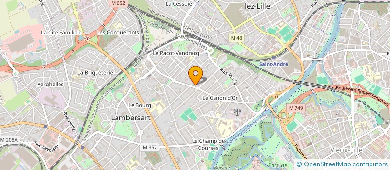 localisation de l'entreprise C1 EXPERTISE à LAMBERSART