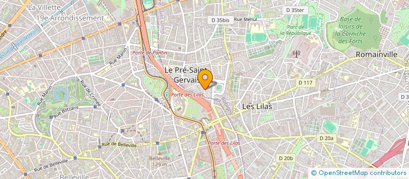 localisation de l'entreprise C1 MUSIC à LE PRE-SAINT-GERVAIS