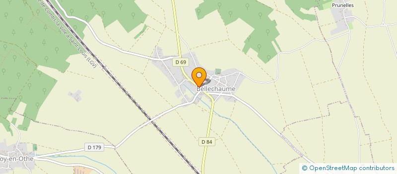 localisation de l'entreprise C1 PLAISIR  BELLECHAUME