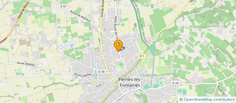 localisation de l'entreprise C1 RACING à PERNES-LES-FONTAINES
