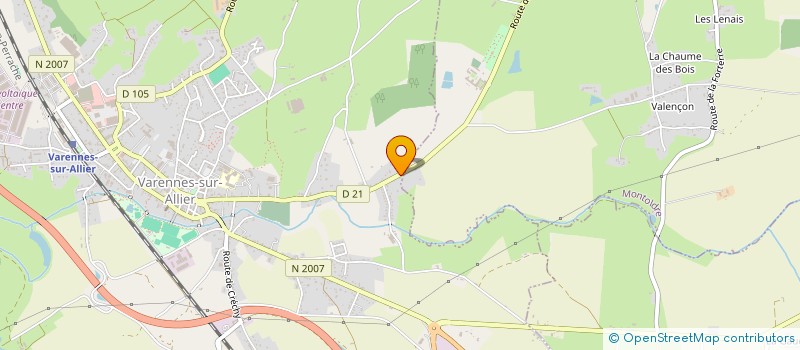 localisation de l'entreprise C14 FAMILY  VARENNES-SUR-ALLIER