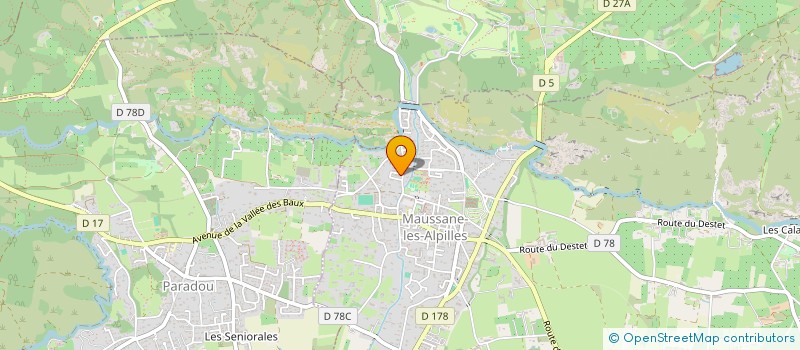 localisation de l'entreprise C17O  PARADOU