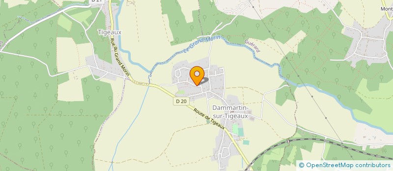 localisation de l'entreprise C1DALIT  DAMMARTIN-SUR-TIGEAUX