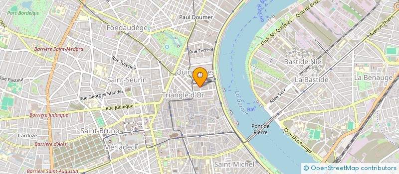 localisation de l'entreprise C1K  BORDEAUX