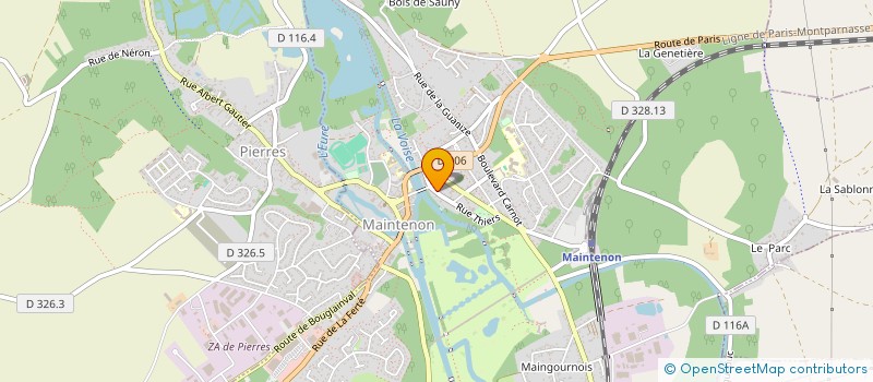localisation de l'entreprise C2 à MAINTENON