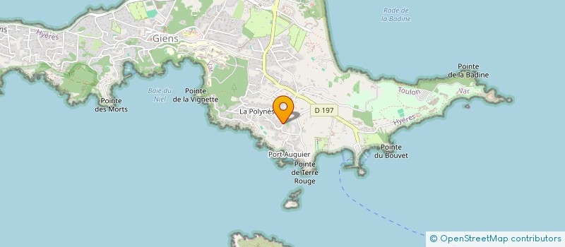 localisation de l'entreprise C2 - CALBA CONCEPT à HYERES