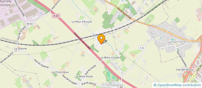 localisation de l'entreprise C2 ENGLOS à SEQUEDIN