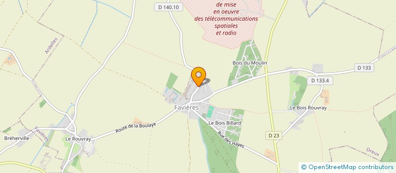 localisation de l'entreprise C2 LA CHIMIE DE CHRISTIAN à FAVIERES