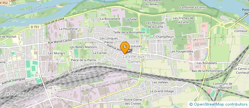 localisation de l'entreprise C2 LAVILLO  LA VILLE-AUX-DAMES