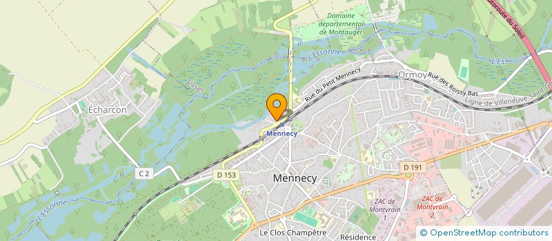 localisation de l'entreprise C2 MINOT à MENNECY