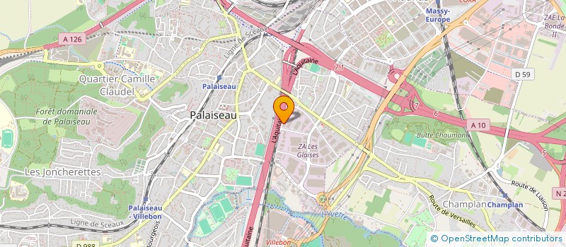 localisation de l'entreprise C2 PATRIMOINE ET PLACEMENTS à PALAISEAU