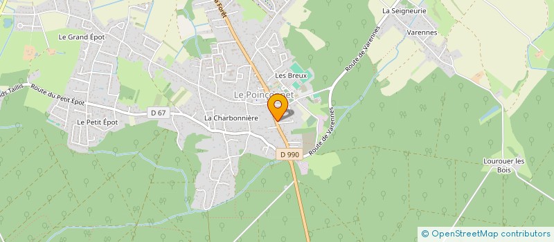 localisation de l'entreprise C2 SAISON à LE POINCONNET