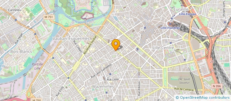 localisation de l'entreprise C2 SOLFE à LILLE