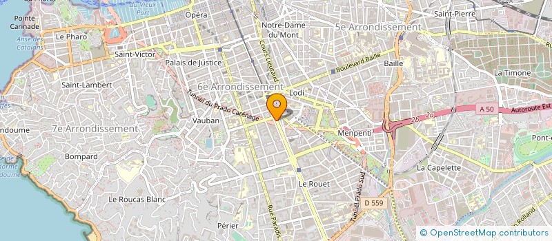localisation de l'entreprise C2A à MARSEILLE