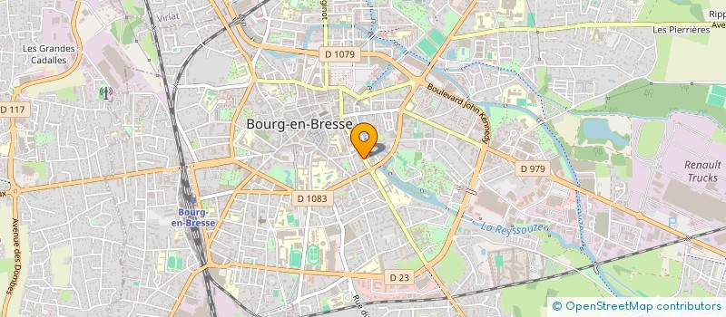 localisation de l'entreprise C2A à BOURG-EN-BRESSE