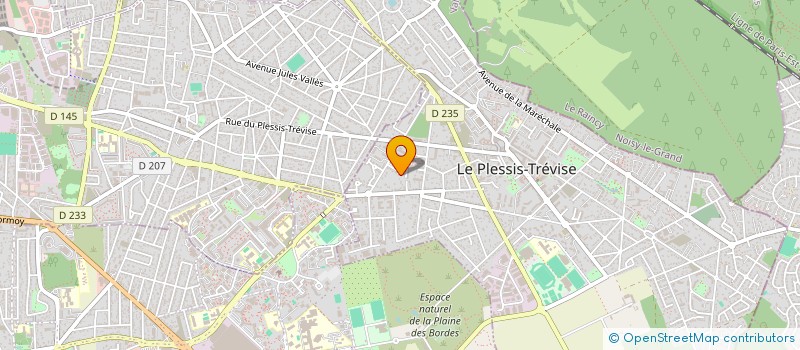 localisation de l'entreprise C2A à LE PLESSIS-TREVISE