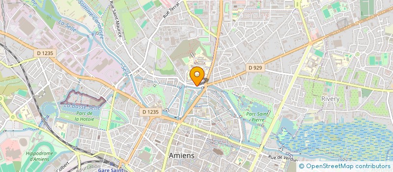 localisation de l'entreprise C2A à AMIENS