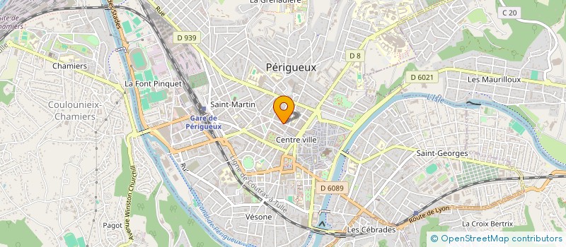 localisation de l'entreprise C2A à PERIGUEUX
