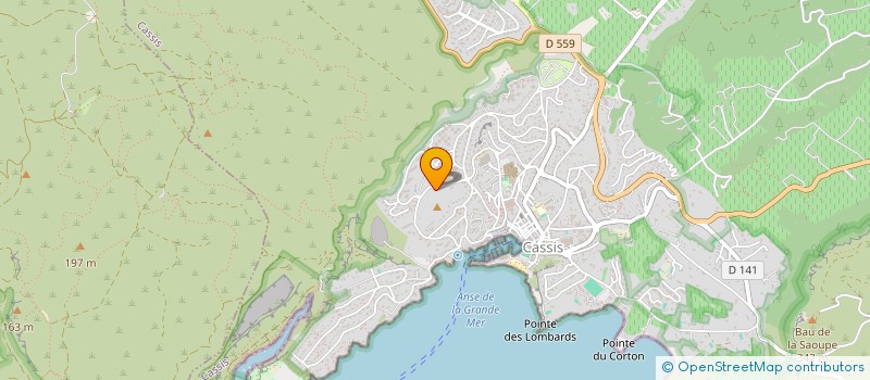 localisation de l'entreprise C2A BUREAU à CASSIS