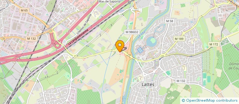 localisation de l'entreprise C2A INVEST  LATTES